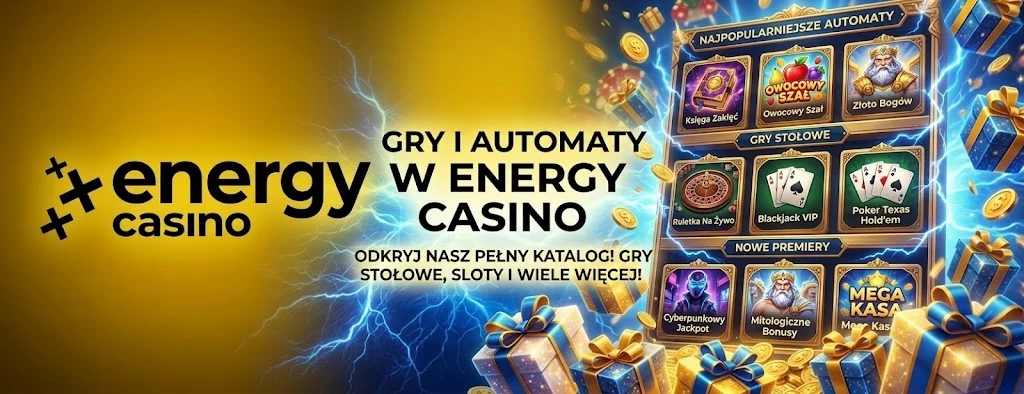 Gry i automaty w Energy Casino