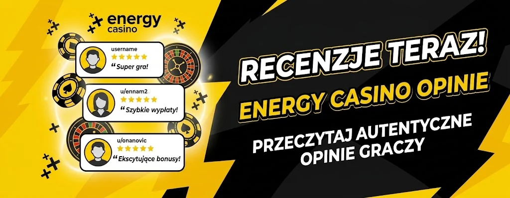 Energy Casino opinie — recenzje i oceny graczy