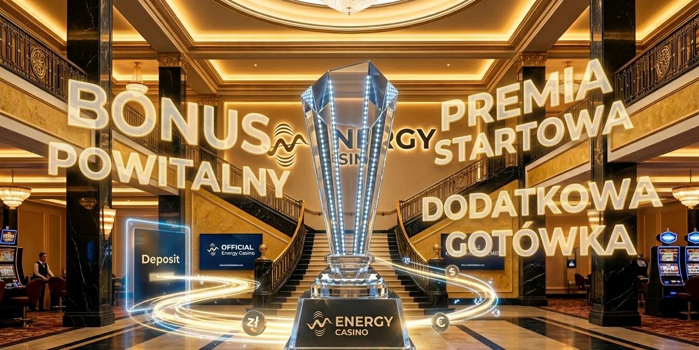 Bonus powitalny w EnergyCasino — 100% do 200 EUR plus darmowe spiny